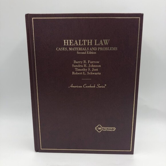 Vintage 1991 Health Law American Casebook Series Second Edition Hardback Book - Picture 3 of 11